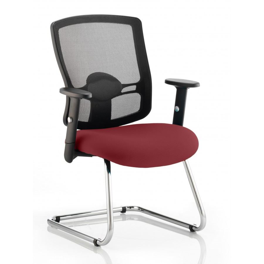 Portland Mesh Bespoke Cantilever Boardroom Chair